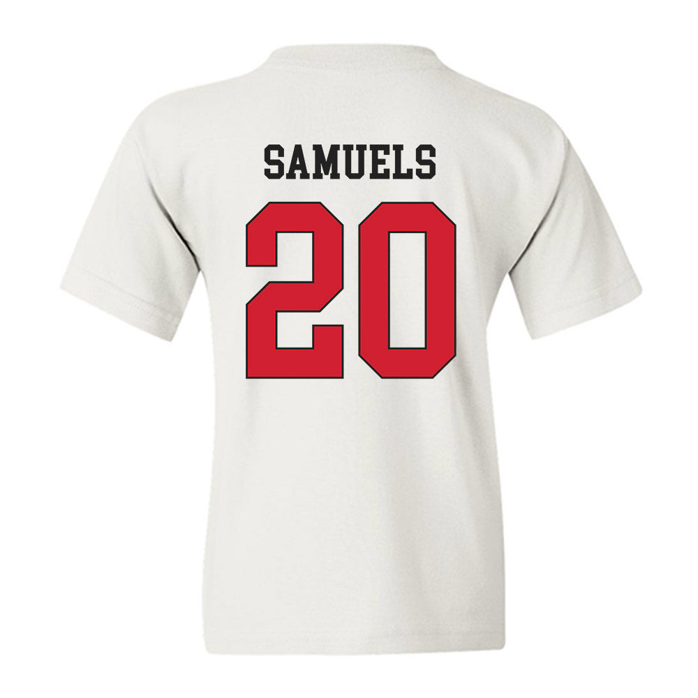 Maryland - NCAA Football : DJ Samuels - Classic Shersey Youth T-Shirt-1