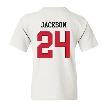 Maryland - NCAA Football : Amari Jackson - Classic Shersey Youth T-Shirt-1