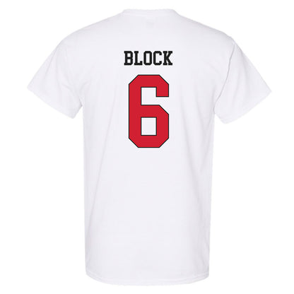 Maryland - NCAA Women's Lacrosse : Keeley Block - Classic Shersey T-Shirt-1