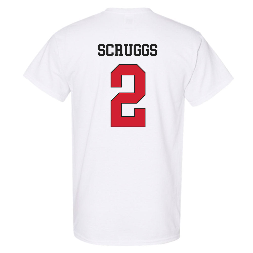 Maryland - NCAA Football : Lavain Scruggs - Classic Shersey T-Shirt-1