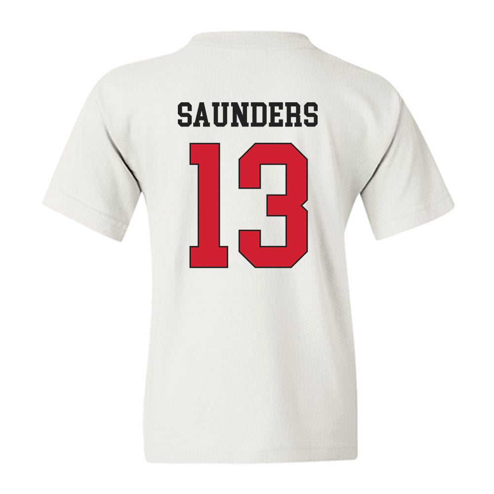Maryland - NCAA Men's Basketball : Elijah Saunders - Classic Shersey Youth T-Shirt-1