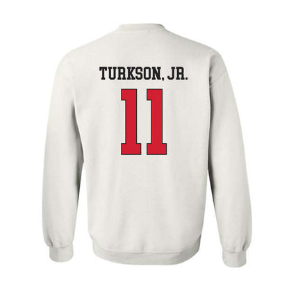 Maryland - NCAA Men's Basketball : George Turkson, Jr. - Classic Shersey Crewneck Sweatshirt-1