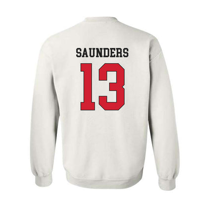 Maryland - NCAA Men's Basketball : Elijah Saunders - Classic Shersey Crewneck Sweatshirt-1
