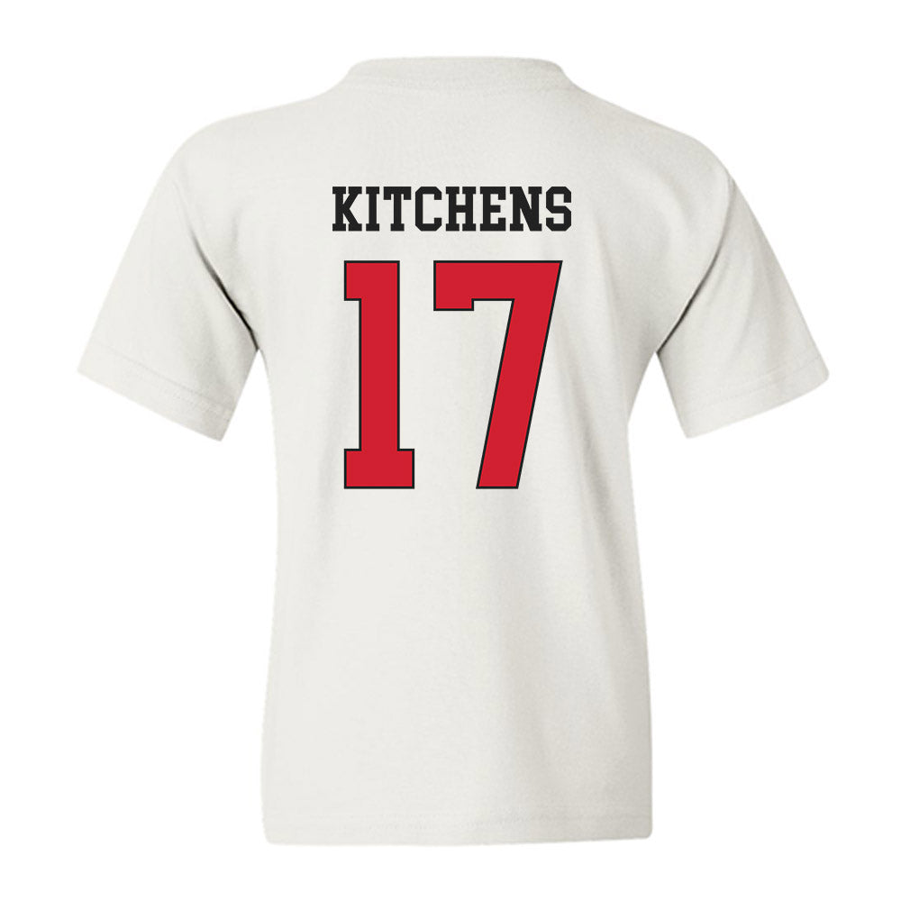 Maryland - NCAA Football : Jayden Kitchens - Classic Shersey Youth T-Shirt-1