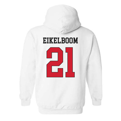 Maryland - NCAA Women's Field Hockey : Djuna Eikelboom - Classic Shersey Hooded Sweatshirt-1