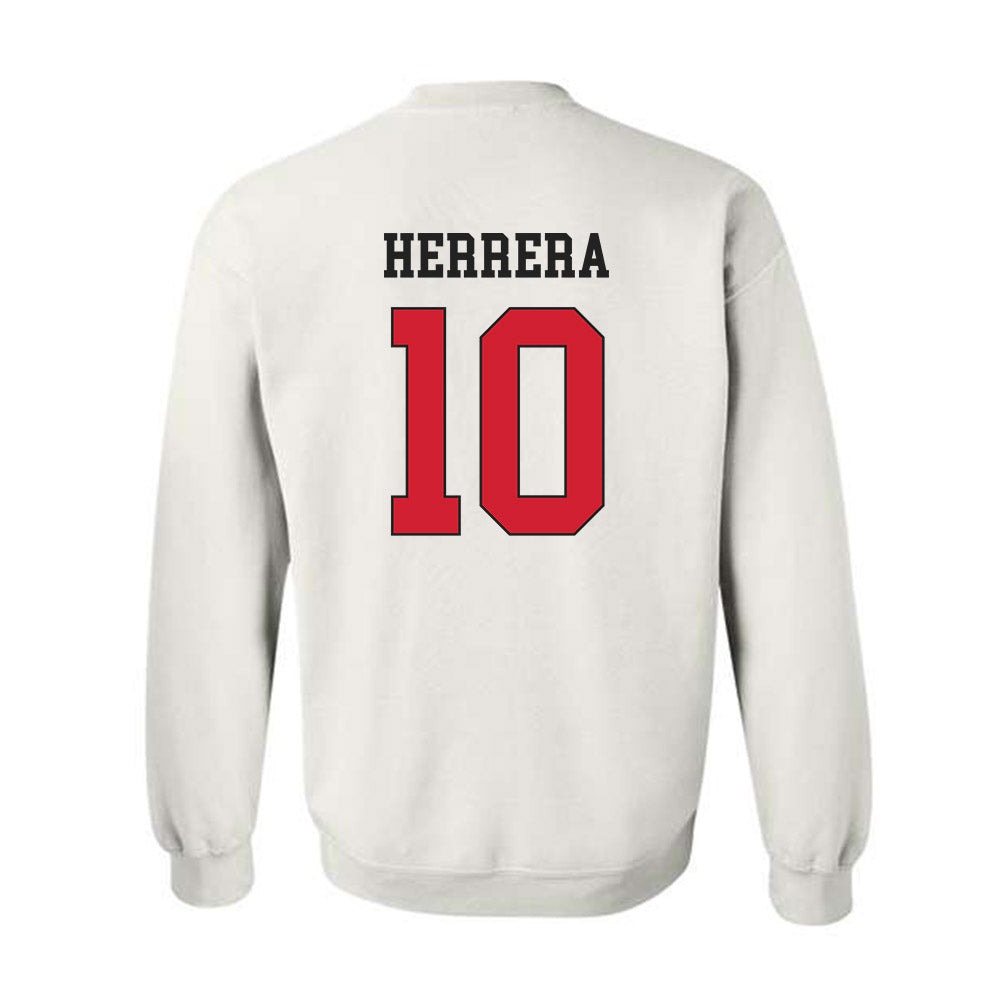 Maryland - NCAA Women's Lacrosse : Sofia Herrera - Classic Shersey Crewneck Sweatshirt-1