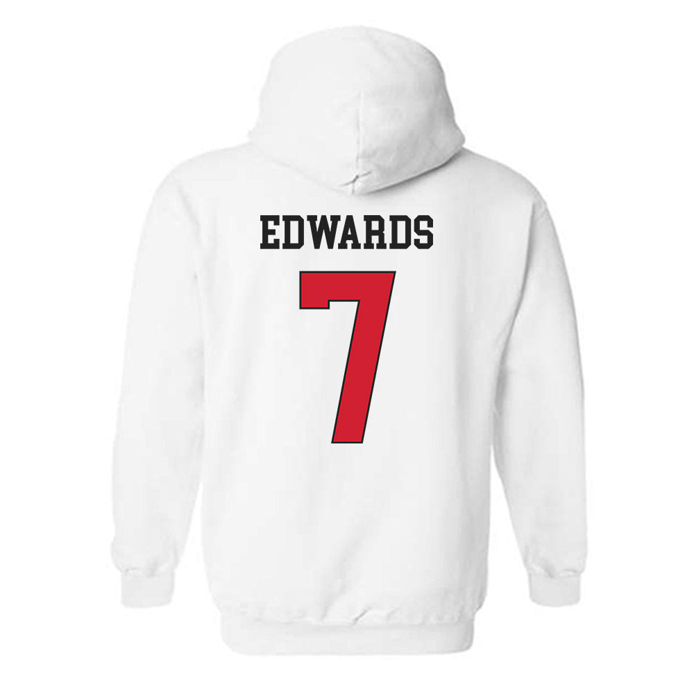 Maryland - NCAA Football : Gavin Edwards - Classic Shersey Hooded Sweatshirt-1