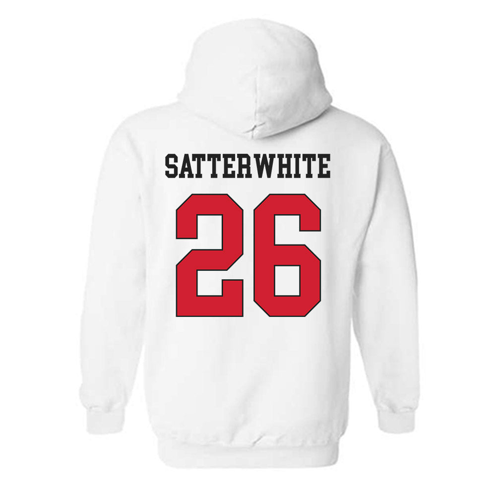 Maryland - NCAA Football : Hakim Satterwhite - Classic Shersey Hooded Sweatshirt-1