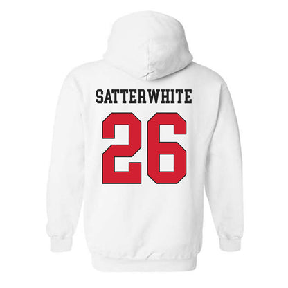 Maryland - NCAA Football : Hakim Satterwhite - Classic Shersey Hooded Sweatshirt-1