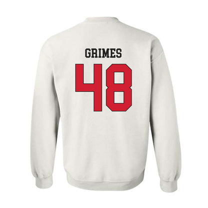 Maryland - NCAA Football : Darius Grimes - Classic Shersey Crewneck Sweatshirt-1
