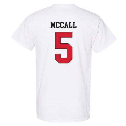 Maryland - Men's Basketball Alumni : Calvin McCall - Classic Shersey T-Shirt-1