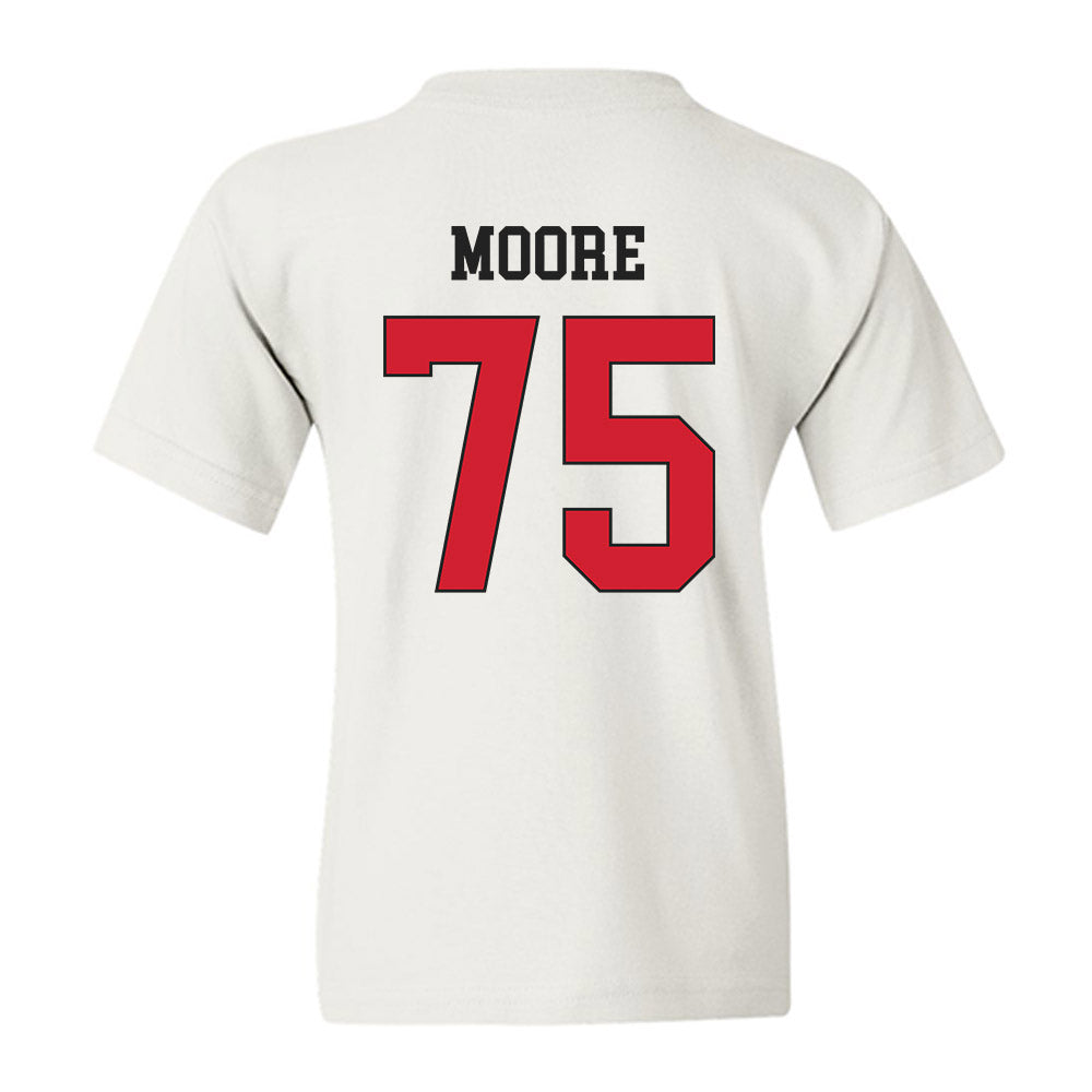 Maryland - NCAA Football : Dayjon Moore - Classic Shersey Youth T-Shirt-1