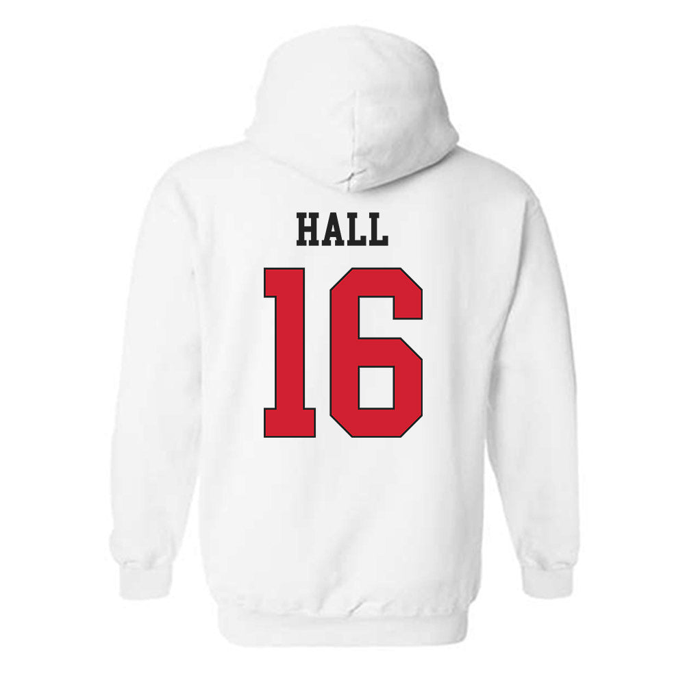 Maryland - NCAA Football : Damon Hall - Classic Shersey Hooded Sweatshirt-1