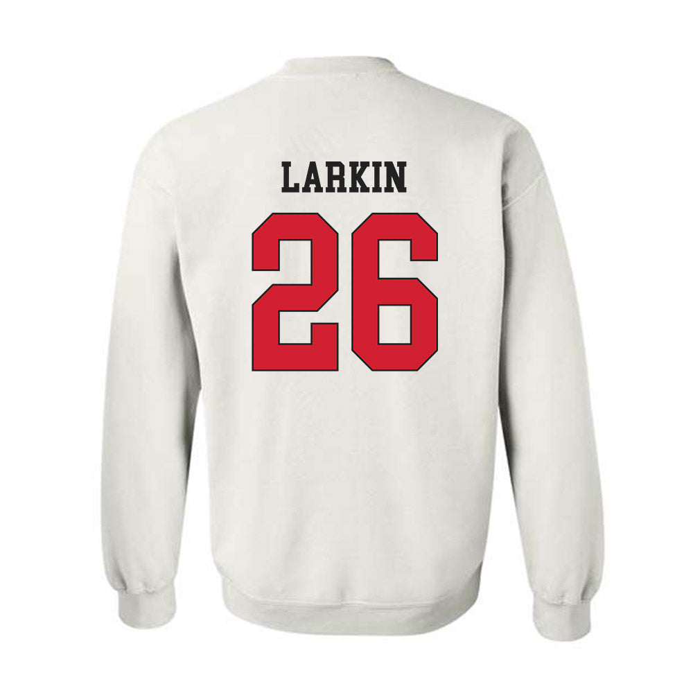 Maryland - NCAA Men's Lacrosse : AJ Larkin - Classic Shersey Crewneck Sweatshirt-1
