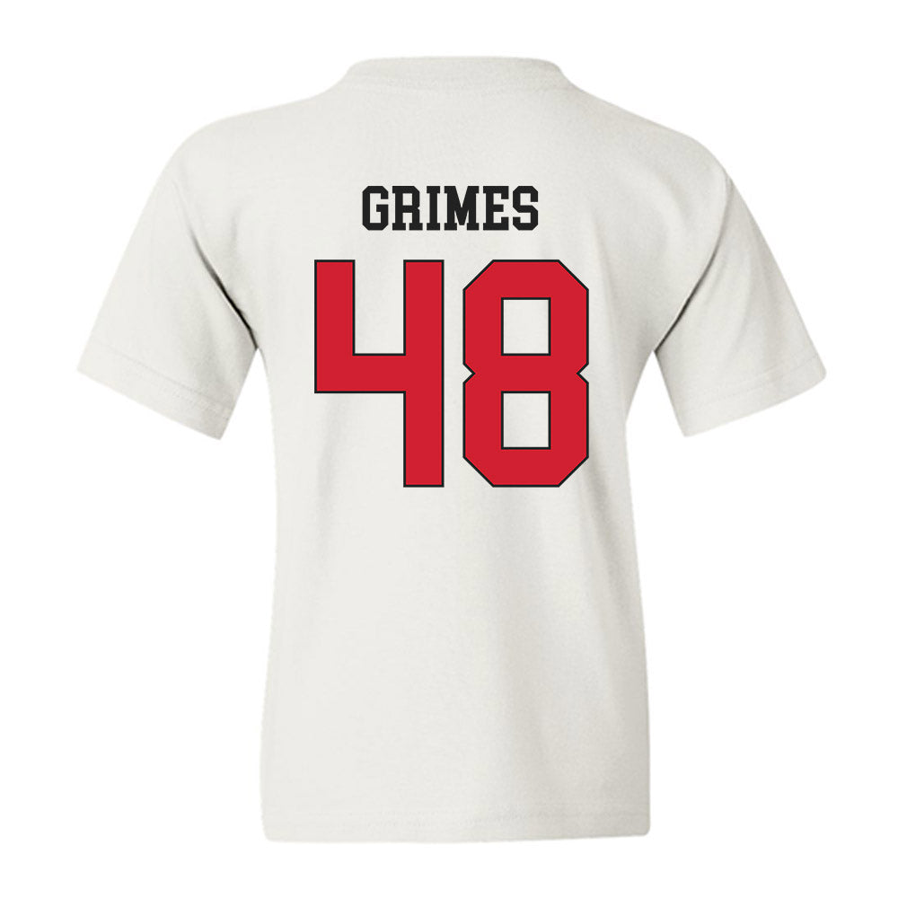 Maryland - NCAA Football : Darius Grimes - Classic Shersey Youth T-Shirt-1