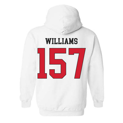 Maryland - NCAA Wrestling : Bradley Williams - Classic Shersey Hooded Sweatshirt-1