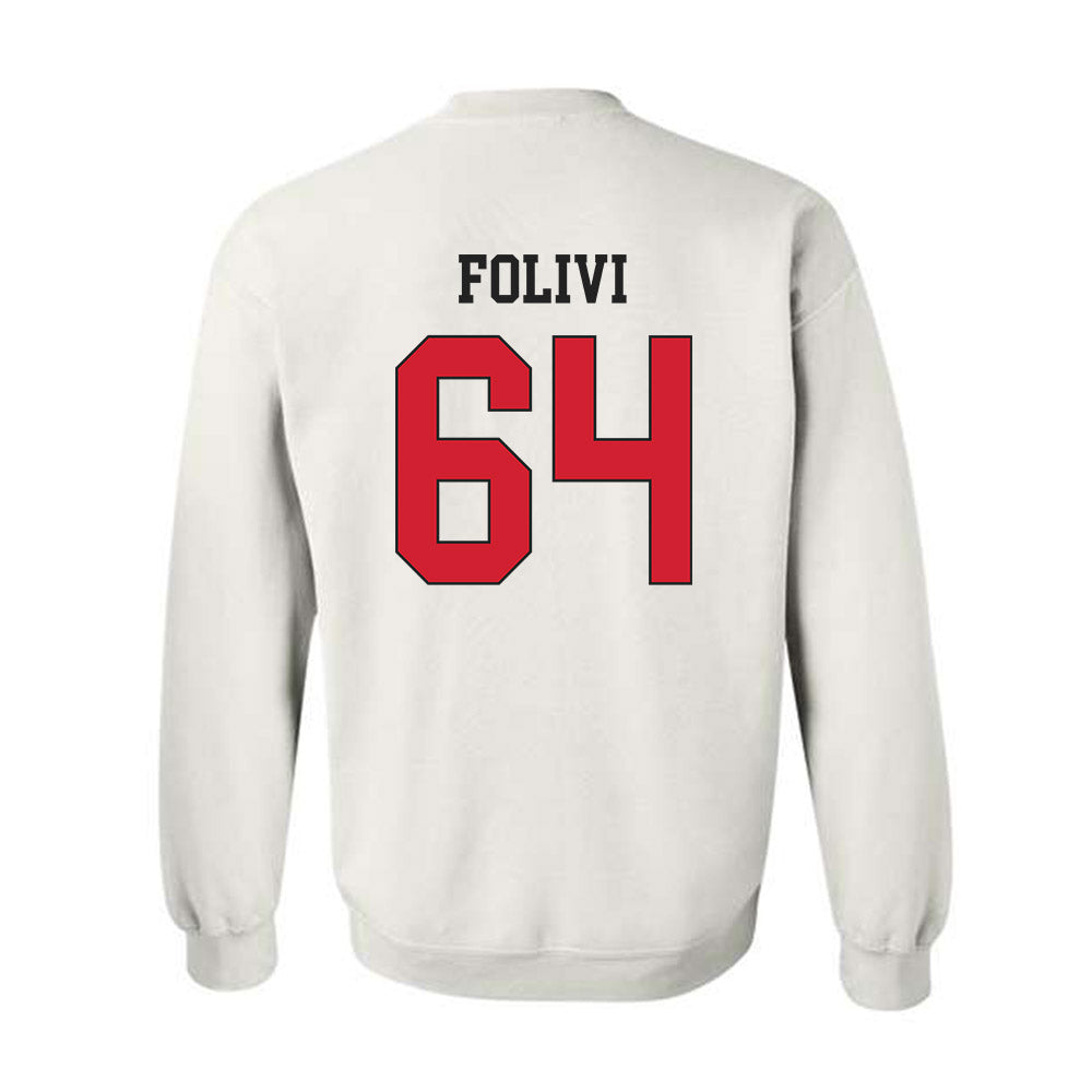 Maryland - NCAA Football : Aaron Folivi - Classic Shersey Crewneck Sweatshirt