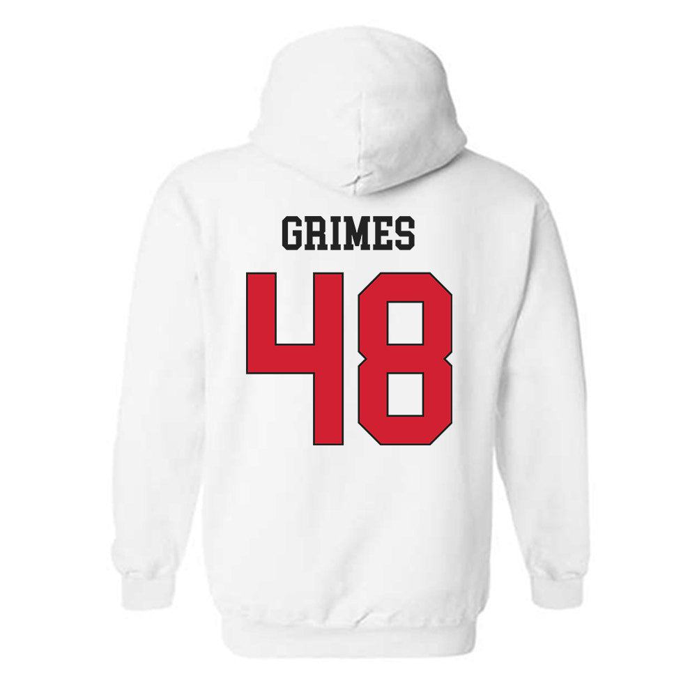 Maryland - NCAA Football : Darius Grimes - Classic Shersey Hooded Sweatshirt-1