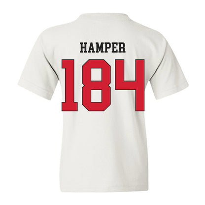 Maryland - NCAA Wrestling : Landon Hamper - Classic Shersey Youth T-Shirt-1