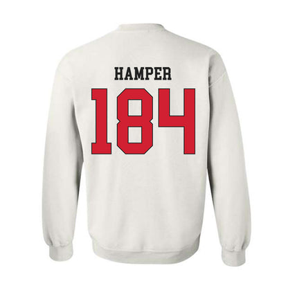 Maryland - NCAA Wrestling : Landon Hamper - Classic Shersey Crewneck Sweatshirt-1