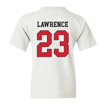 Maryland - NCAA Football : Max Lawrence - Classic Shersey Youth T-Shirt-1