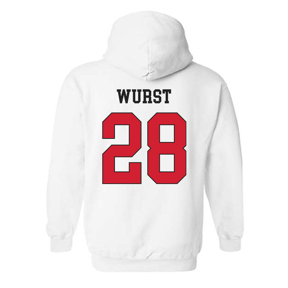 Maryland - NCAA Softball : Aubrey Wurst - Classic Shersey Hooded Sweatshirt-1
