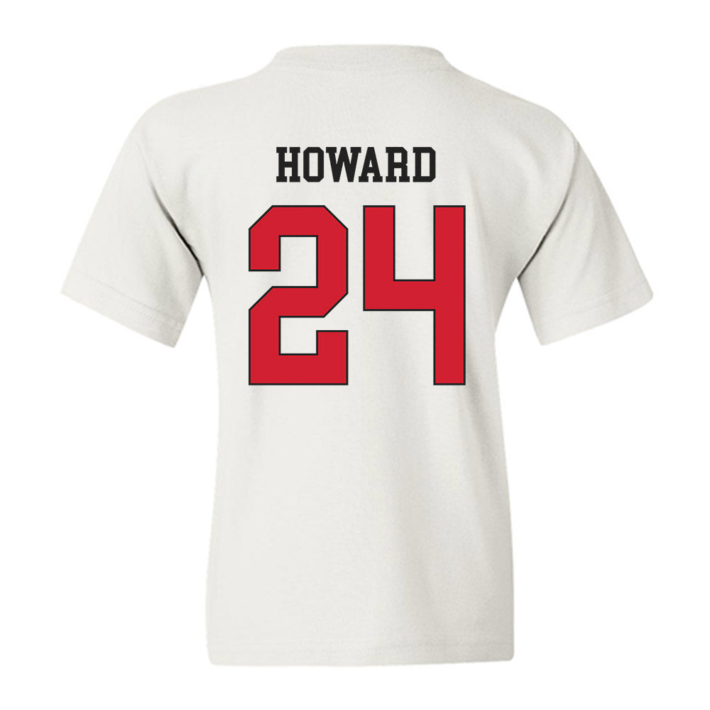 Maryland - NCAA Football : Iverson Howard - Classic Shersey Youth T-Shirt-1