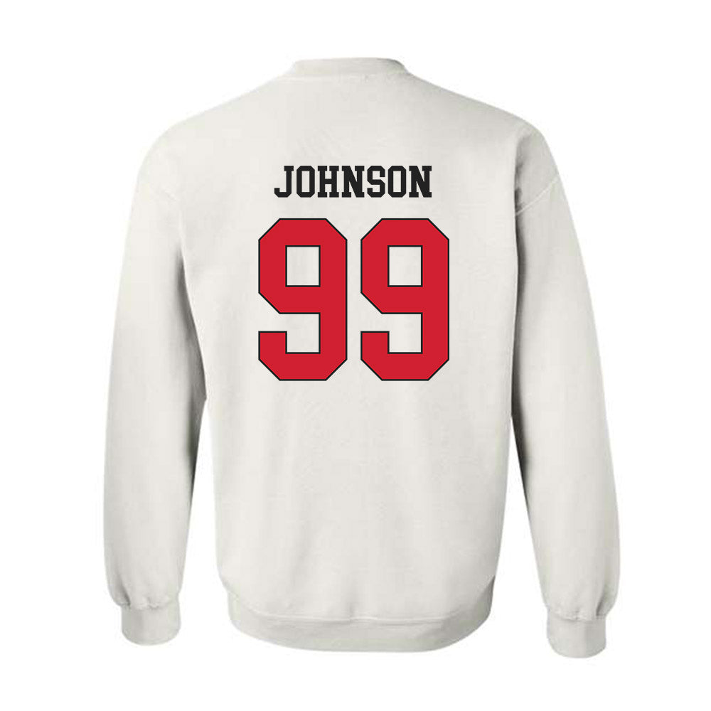 Maryland - NCAA Football : Lavon Johnson - Classic Shersey Crewneck Sweatshirt-1