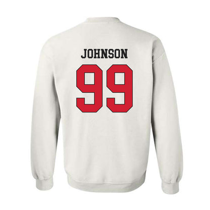 Maryland - NCAA Football : Lavon Johnson - Classic Shersey Crewneck Sweatshirt-1