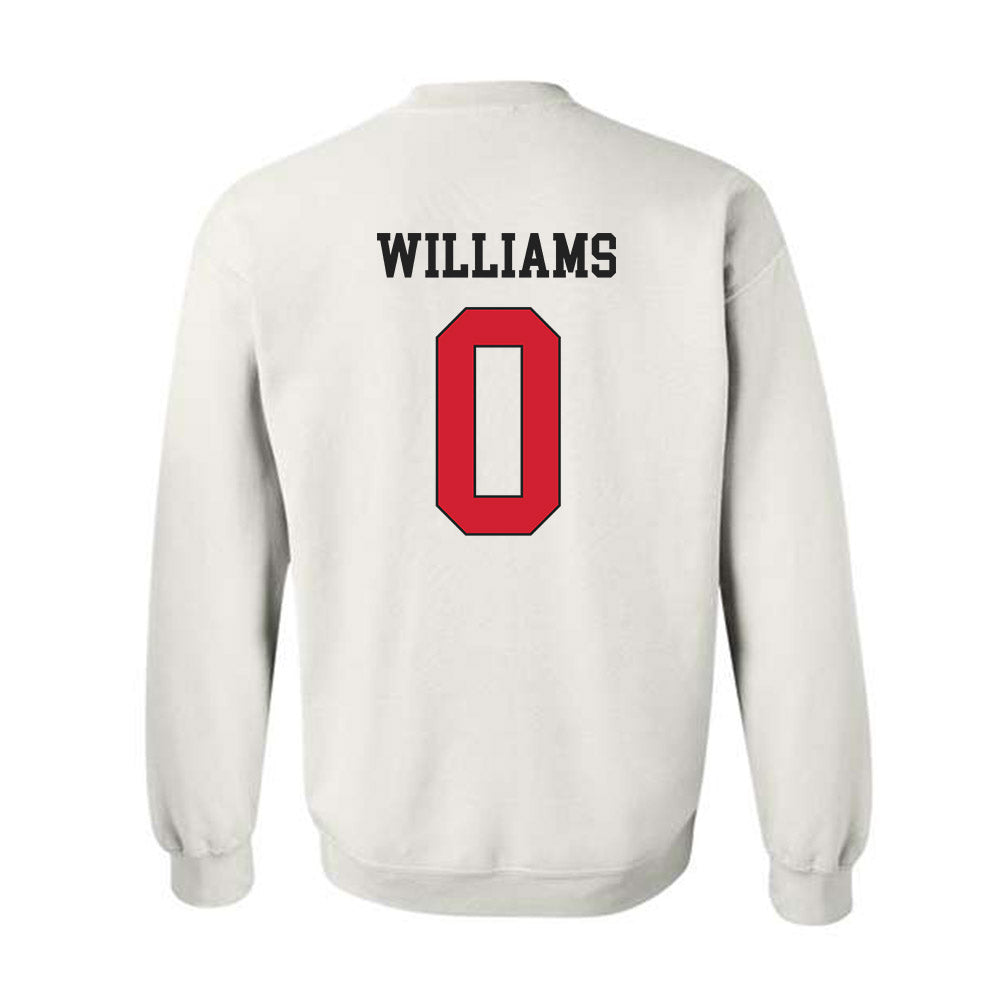 Maryland - NCAA Football : DeJuan Williams - Classic Shersey Crewneck Sweatshirt-1