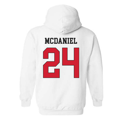 Maryland - NCAA Women's Basketball : Brianna McDaniel - Hooded Sweatshirt