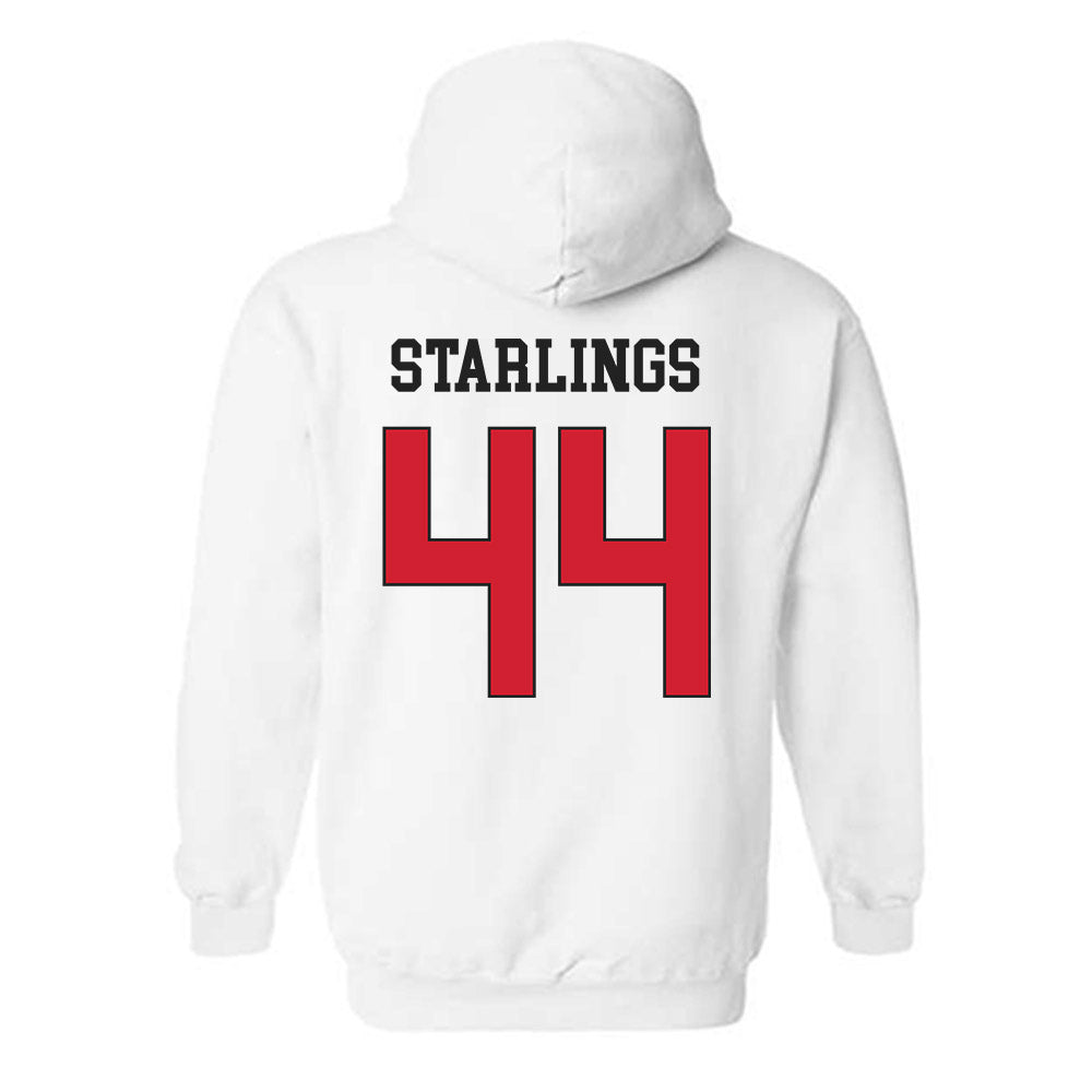 Maryland - NCAA Football : Joel Starlings - Classic Shersey Hooded Sweatshirt-1