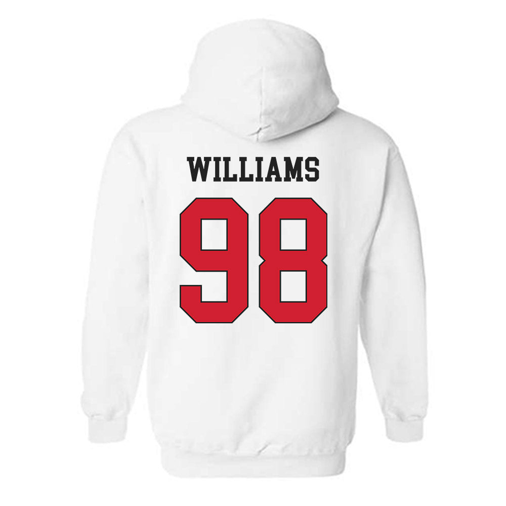 Maryland - NCAA Baseball : Lance Williams - Classic Shersey Hooded Sweatshirt-1