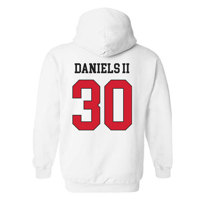 Maryland - NCAA Football : Travares Daniels II - Classic Shersey Hooded Sweatshirt-1