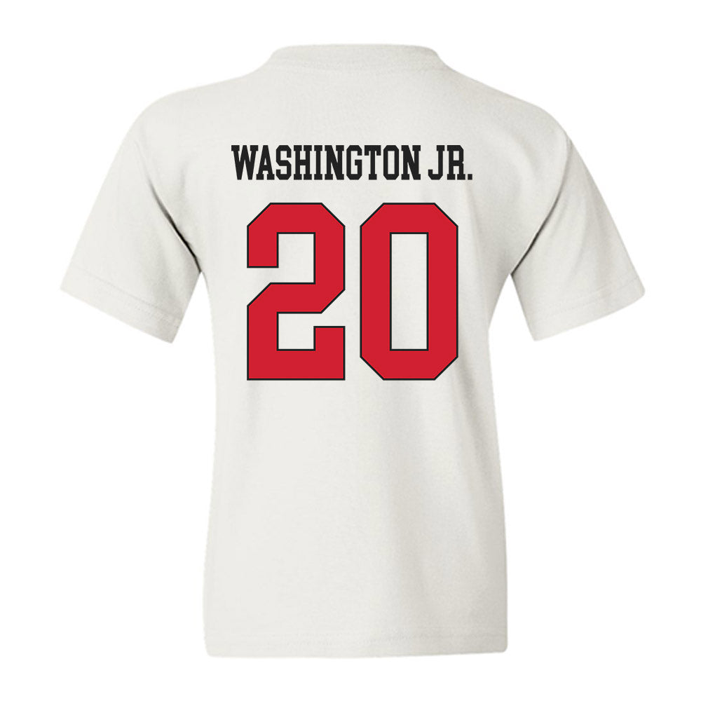 Maryland - NCAA Football : Ontario Washington Jr. - Classic Shersey Youth T-Shirt-1