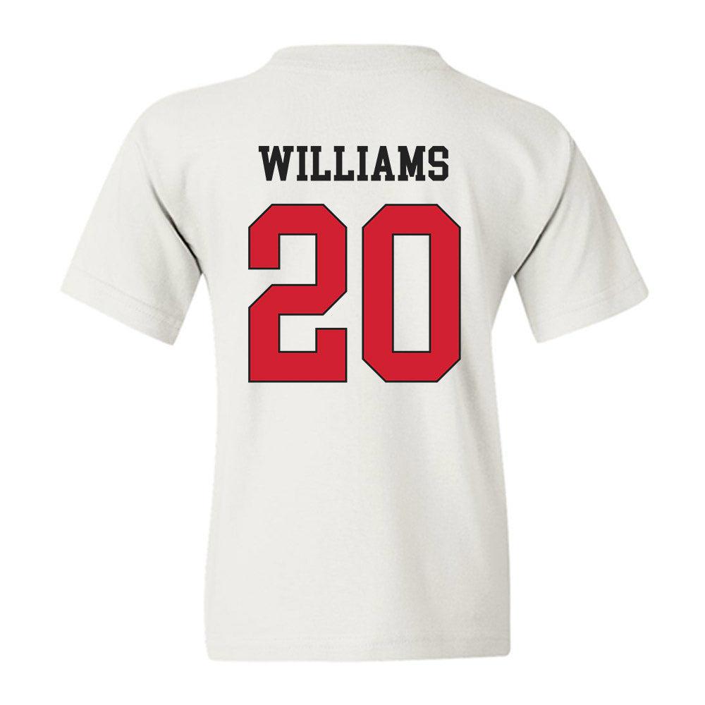 Maryland - NCAA Football : DeJuan Williams - Classic Shersey Youth T-Shirt-1
