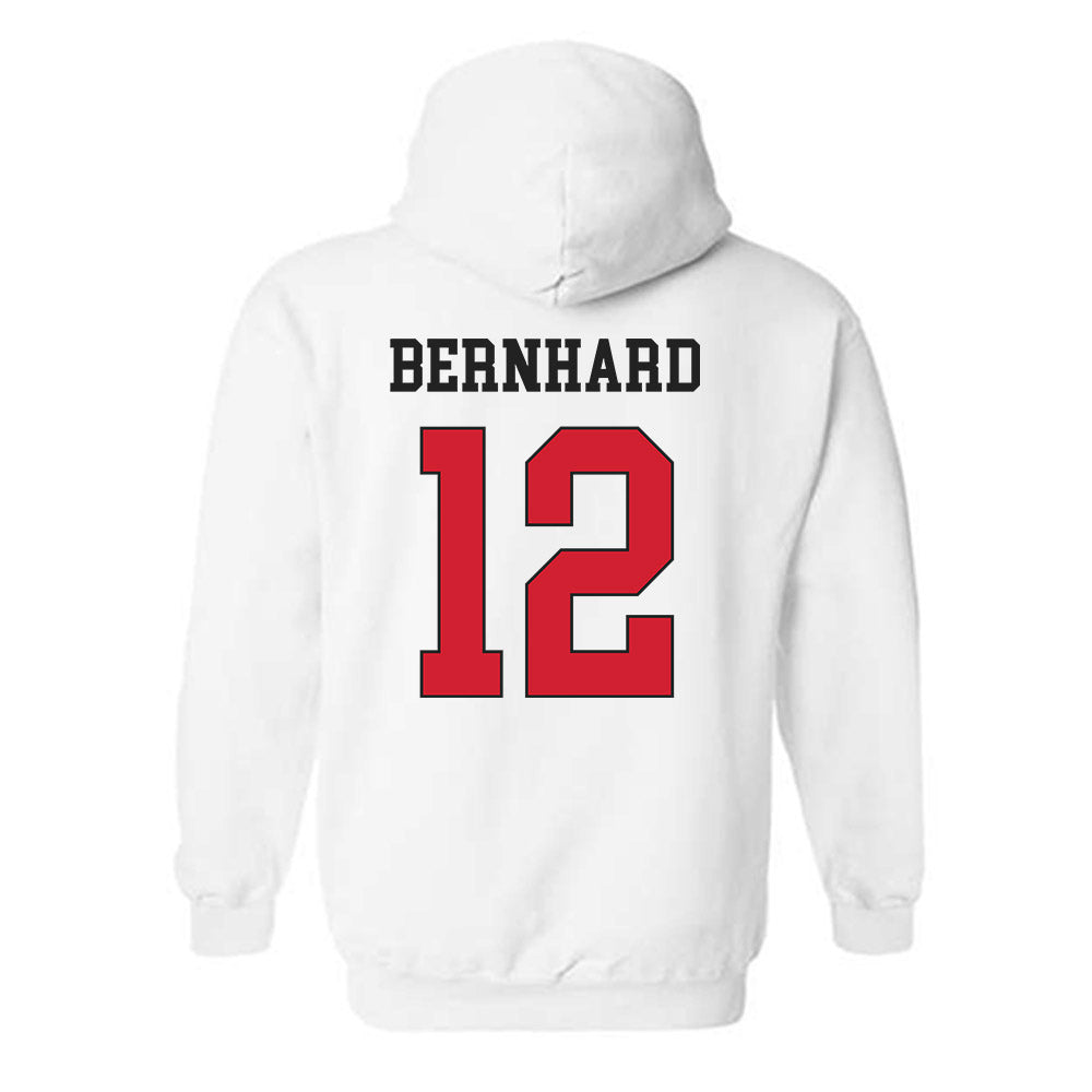 Maryland - NCAA Football : Nathan Bernhard - Classic Shersey Hooded Sweatshirt-1