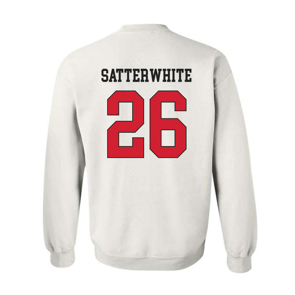 Maryland - NCAA Football : Hakim Satterwhite - Classic Shersey Crewneck Sweatshirt-1