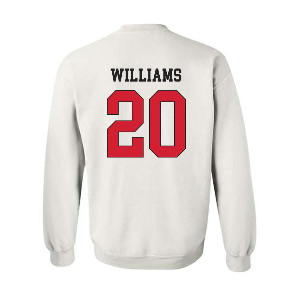 Maryland - NCAA Football : DeJuan Williams - Classic Shersey Crewneck Sweatshirt-1