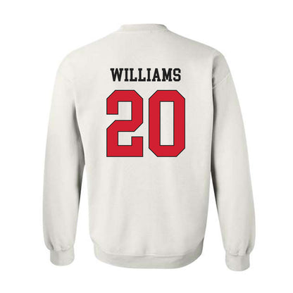 Maryland - NCAA Football : DeJuan Williams - Classic Shersey Crewneck Sweatshirt-1