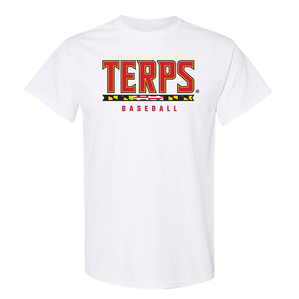 Maryland - NCAA Baseball : Evan Smith - Classic Shersey T-Shirt-0