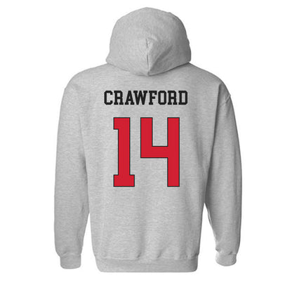 Maryland - NCAA Women's Volleyball : Ellis Crawford - Classic Shersey Hooded Sweatshirt-1