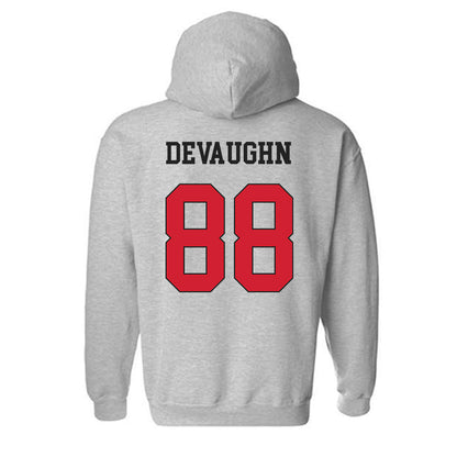 Maryland - NCAA Football : Justin DeVaughn - Classic Shersey Hooded Sweatshirt-1