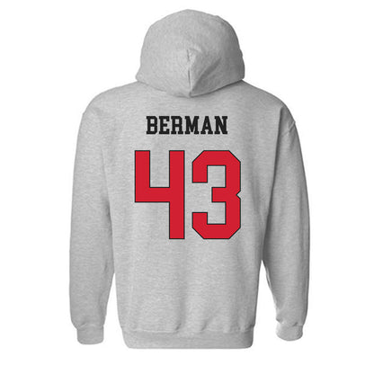 Maryland - NCAA Baseball : Sammy Berman - Classic Shersey Hooded Sweatshirt-1