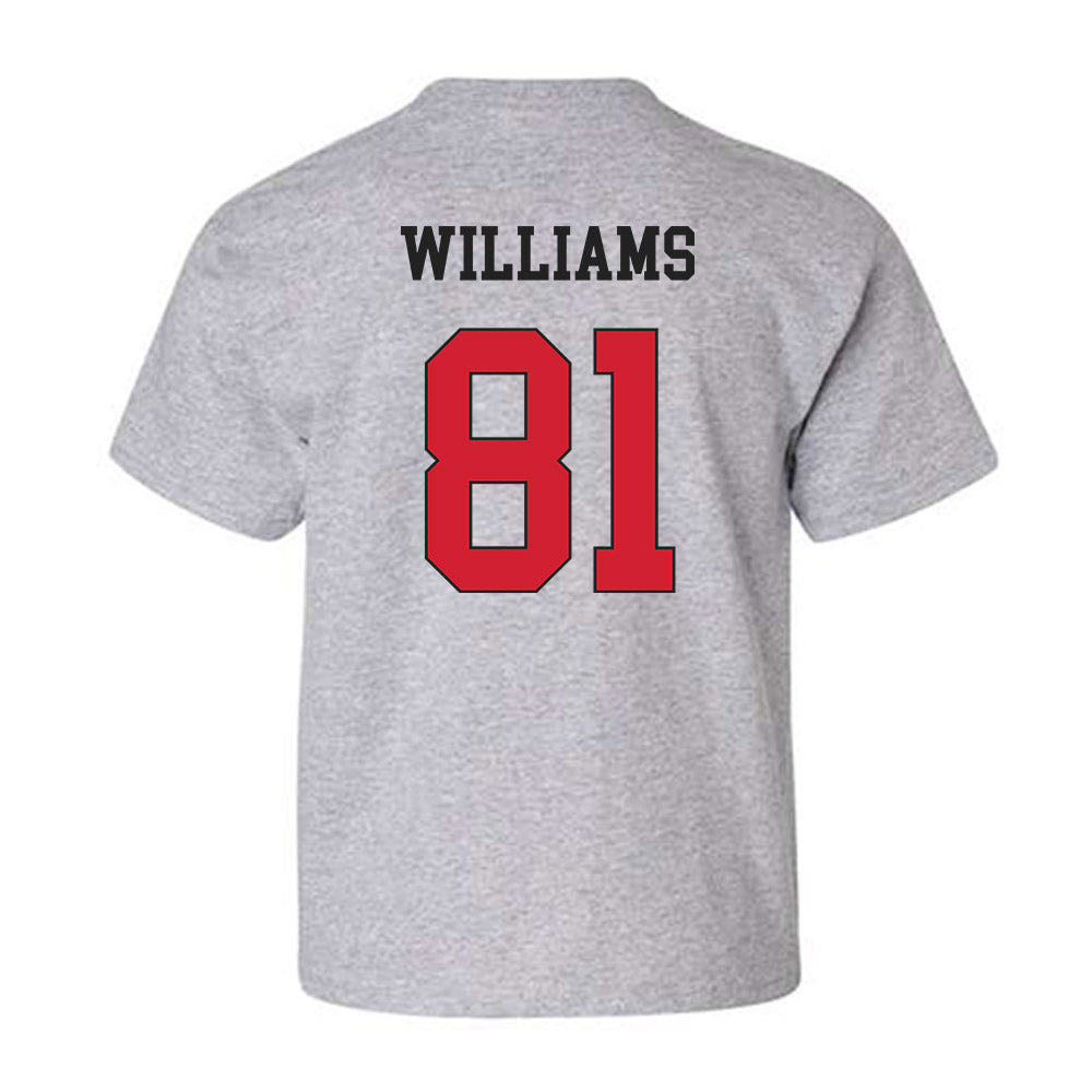 Maryland - NCAA Football : Javonte Williams - Classic Shersey Youth T-Shirt-1