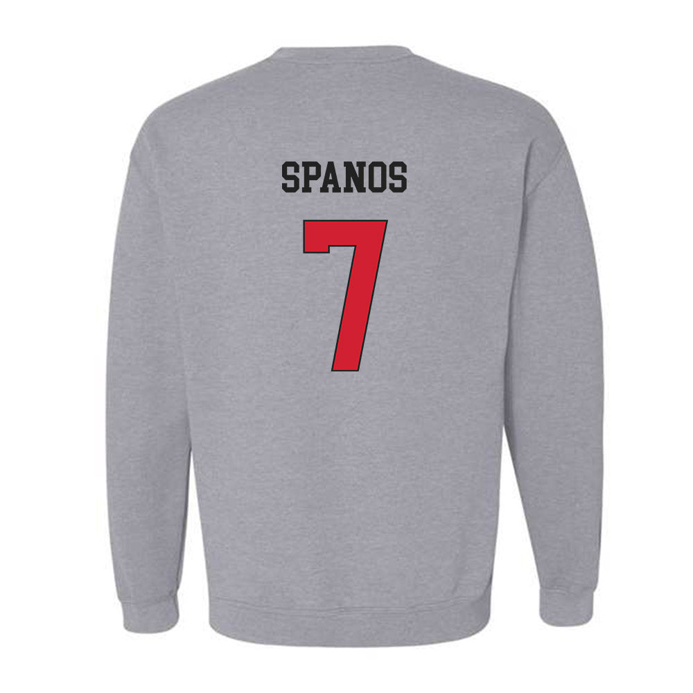 Maryland - NCAA Men's Lacrosse : Eric Spanos - Classic Shersey Crewneck Sweatshirt-1