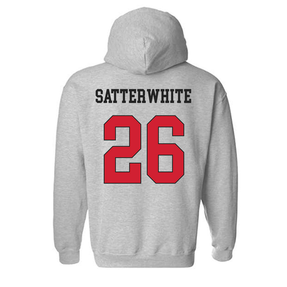 Maryland - NCAA Football : Hakim Satterwhite - Classic Shersey Hooded Sweatshirt-1