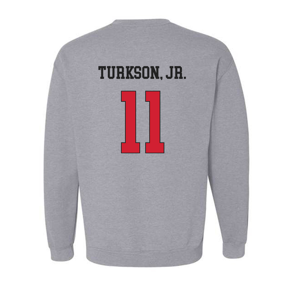 Maryland - NCAA Men's Basketball : George Turkson, Jr. - Classic Shersey Crewneck Sweatshirt-1