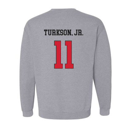 Maryland - NCAA Men's Basketball : George Turkson, Jr. - Classic Shersey Crewneck Sweatshirt-1