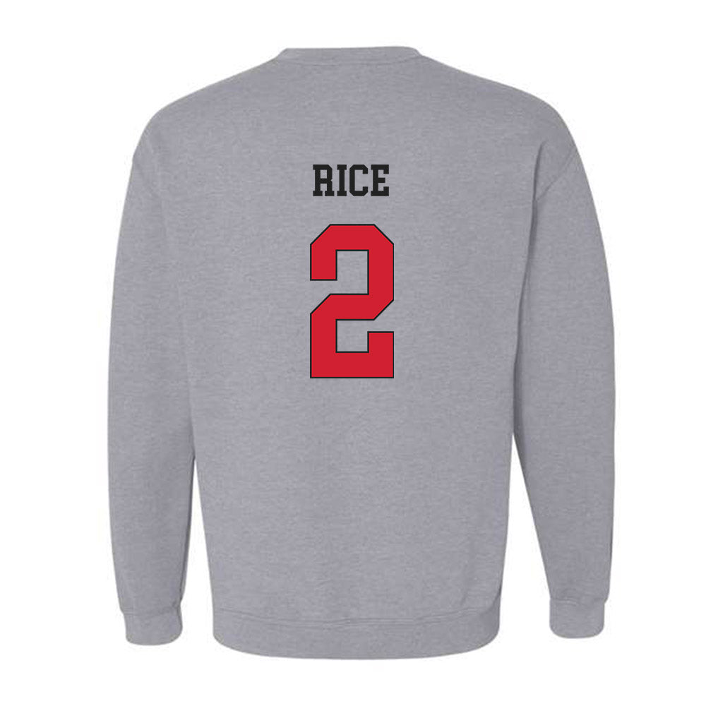 Maryland - NCAA Men's Basketball : Myles Rice - Classic Shersey Crewneck Sweatshirt-1